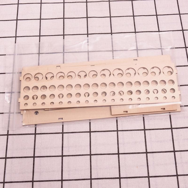 Wooden Pen Holder Storage Organizer Shelf for Desk Office Stationery Supplies