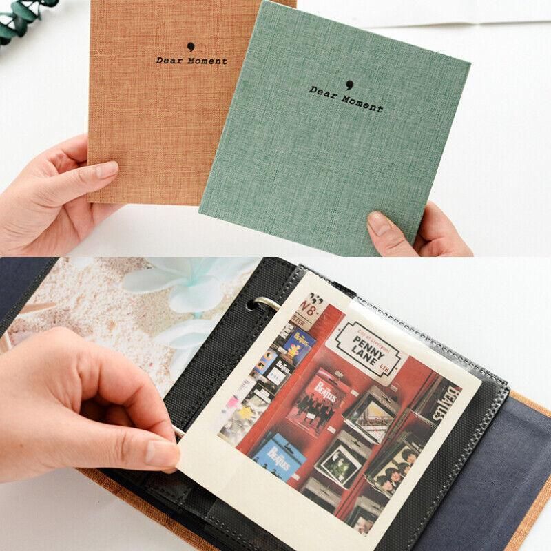 100 Pockets Mini Album for Fujifilm Instax Instant Photos - Grey