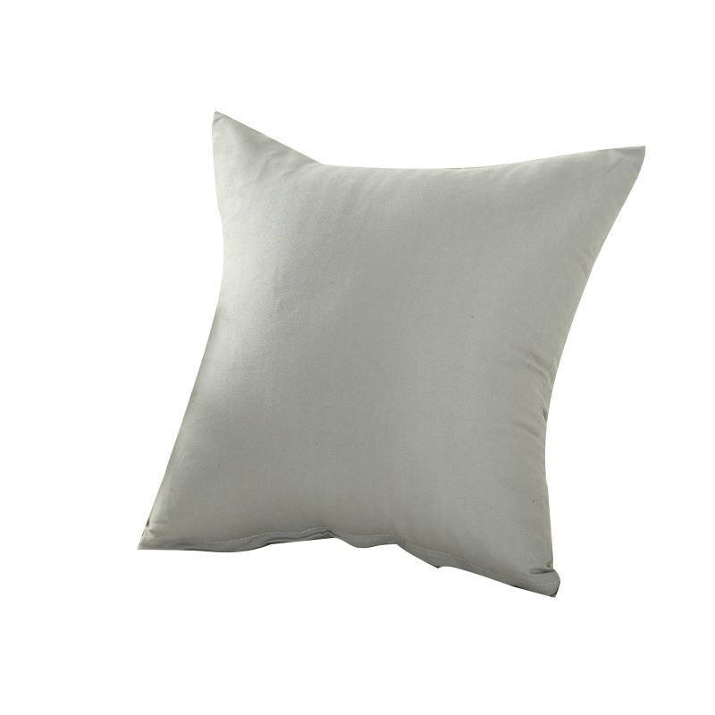 50cm*50cm Multicoloured Plain Solid Colour Cushion Cover Decorative Pillow Case - Green