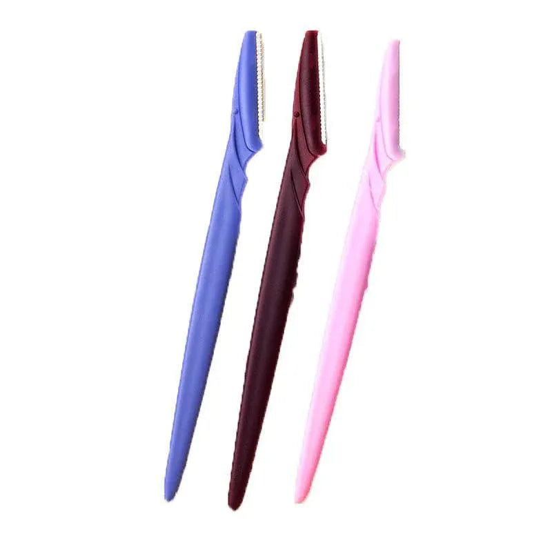 Eyebrow Razor Trimmer Shaver Facial Blade Shave Shaper Hair Remover Women Eye - 3 PCS