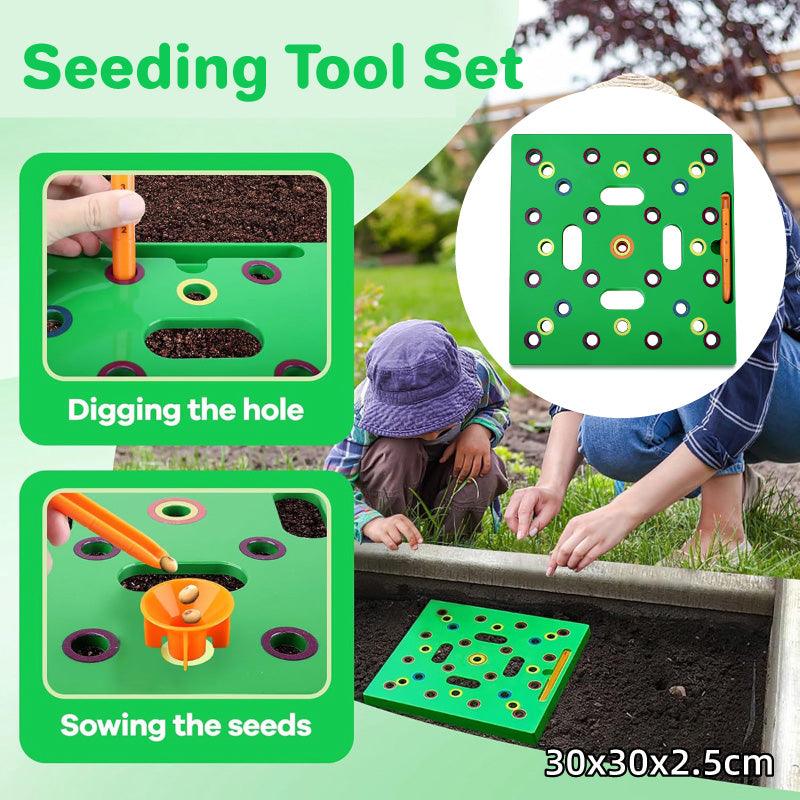 Sowing Templates Square Seed Spacing Gardening Planting Tools Vegetable Boards