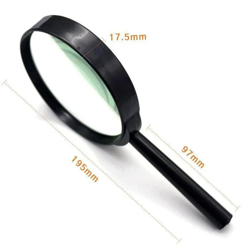 10cm Handheld Magnifying Glass Loupe for Optimal Reading Clarity