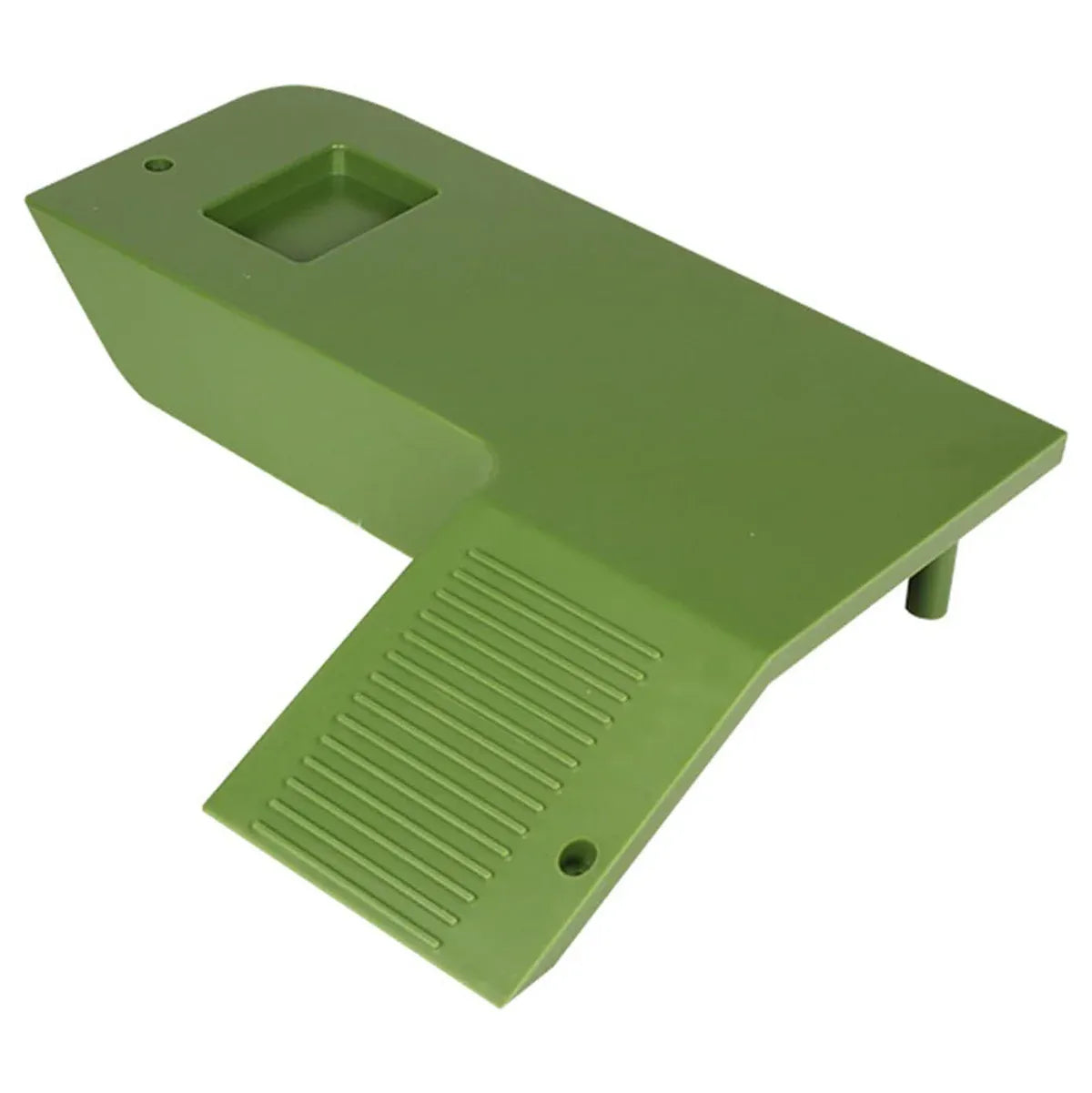 Turtle Climbing Platform Inclined Basking Ramp for Breeding Box Aquarium Habitat - White
