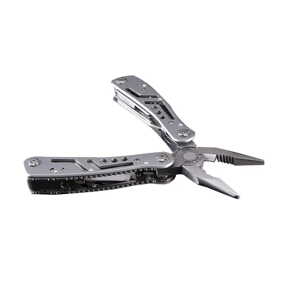 Outdoor Camping Multifunctional Folding Pliers Knife Tool Survival Gear Kit