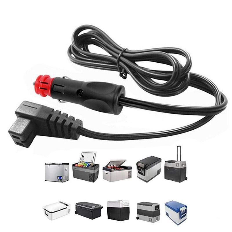 2 Meter Cigarette Lighter Car Refrigerator Plug Car Refrigerator Matching Wire