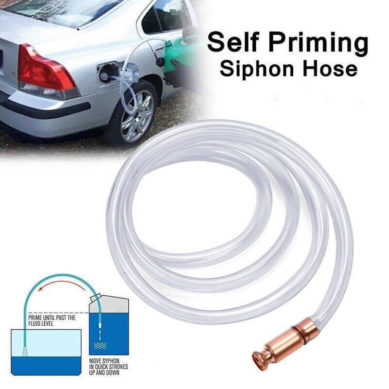 Syphon Jiggler Hose Pump Copper Attachment Self Priming 18Mm 1.8M Petrol Liquid