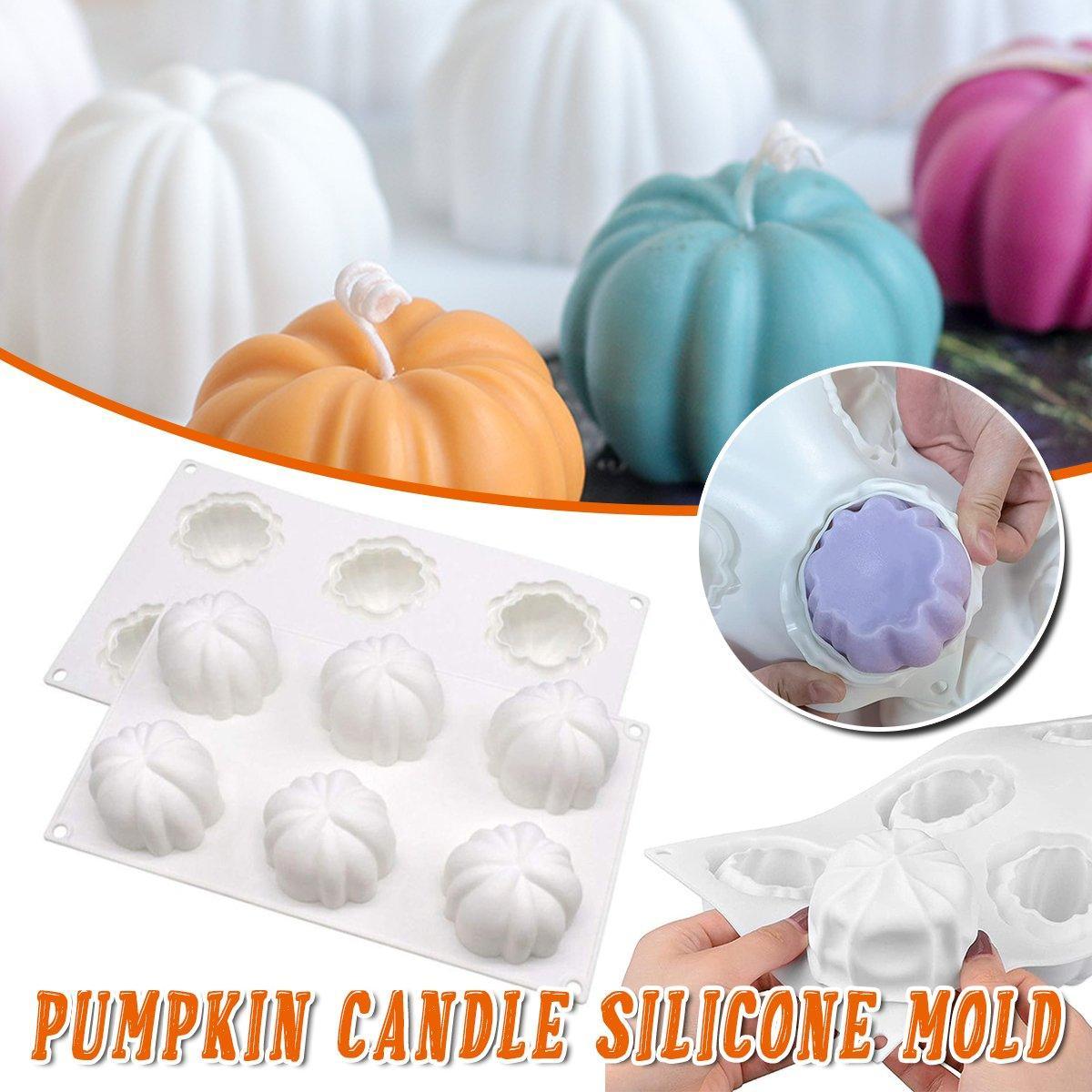 Halloween Silicone Chocolate Cake Mold Pumpkin Mold Baking DIY Handmade Soap