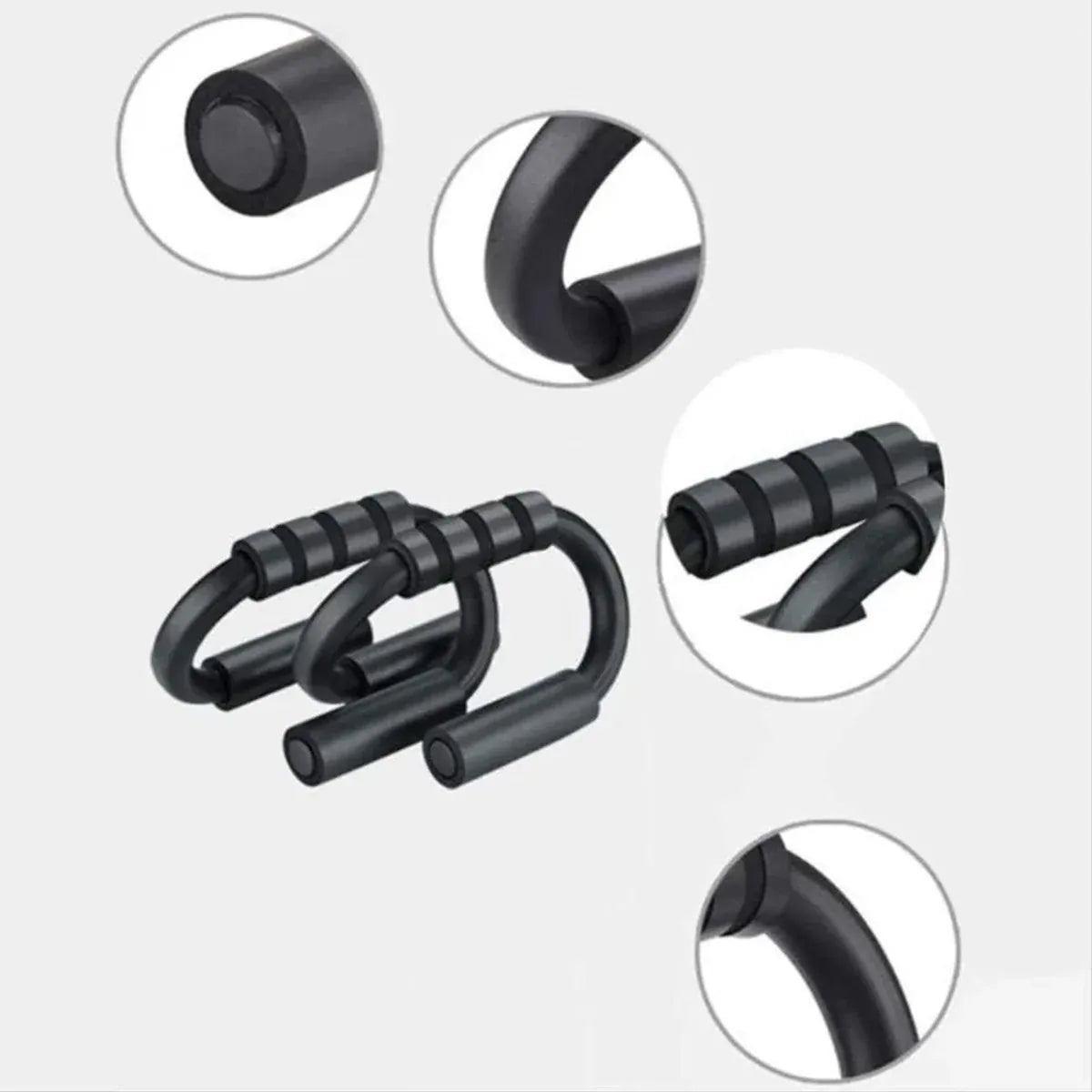 Push Up Bar Stand S Shape Home Workout Arm Chest Trainer Indoor Fitness Tool
