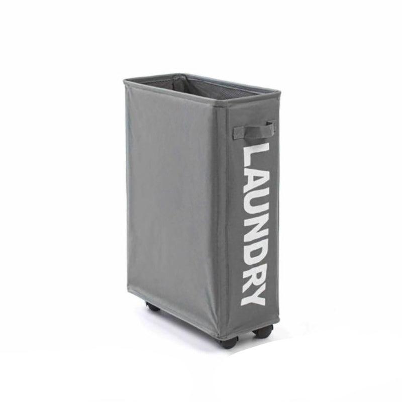Large Foldable Laundry Washing Clothes Storage Bag Hamper Basket Bin Organiser - Purple