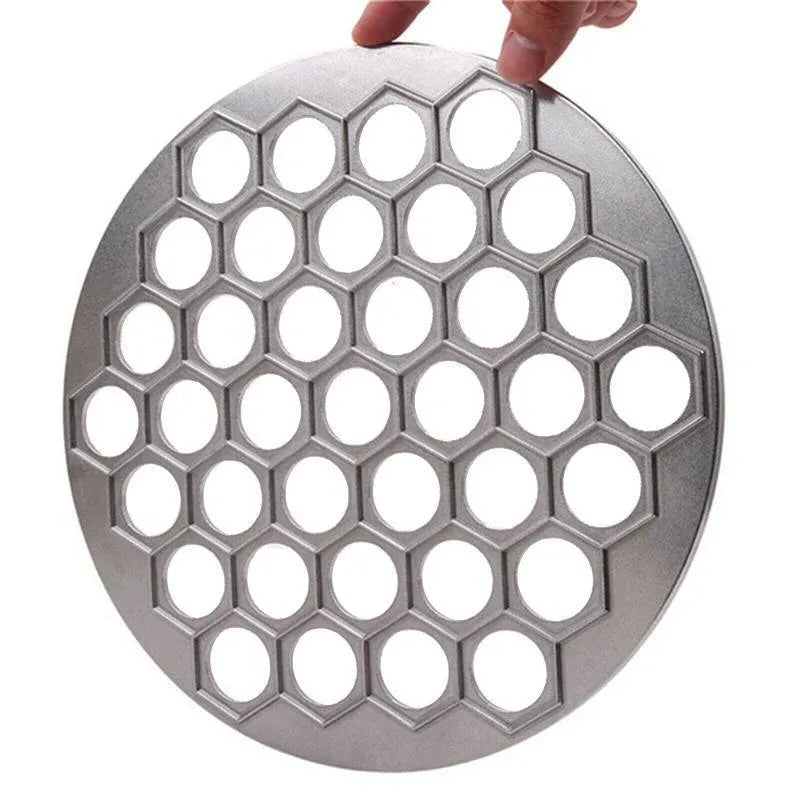 Aluminium Alloy Dumpling Mould Maker 37 Hole Ravioli Pierogi Wrapper Tool 25cm
