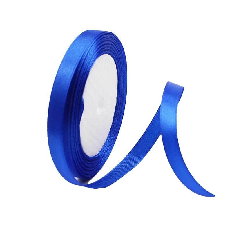 10mm Width Satin Hair Ribbon Wedding Party Decoration Gift Banquet 3m - Royal Blue
