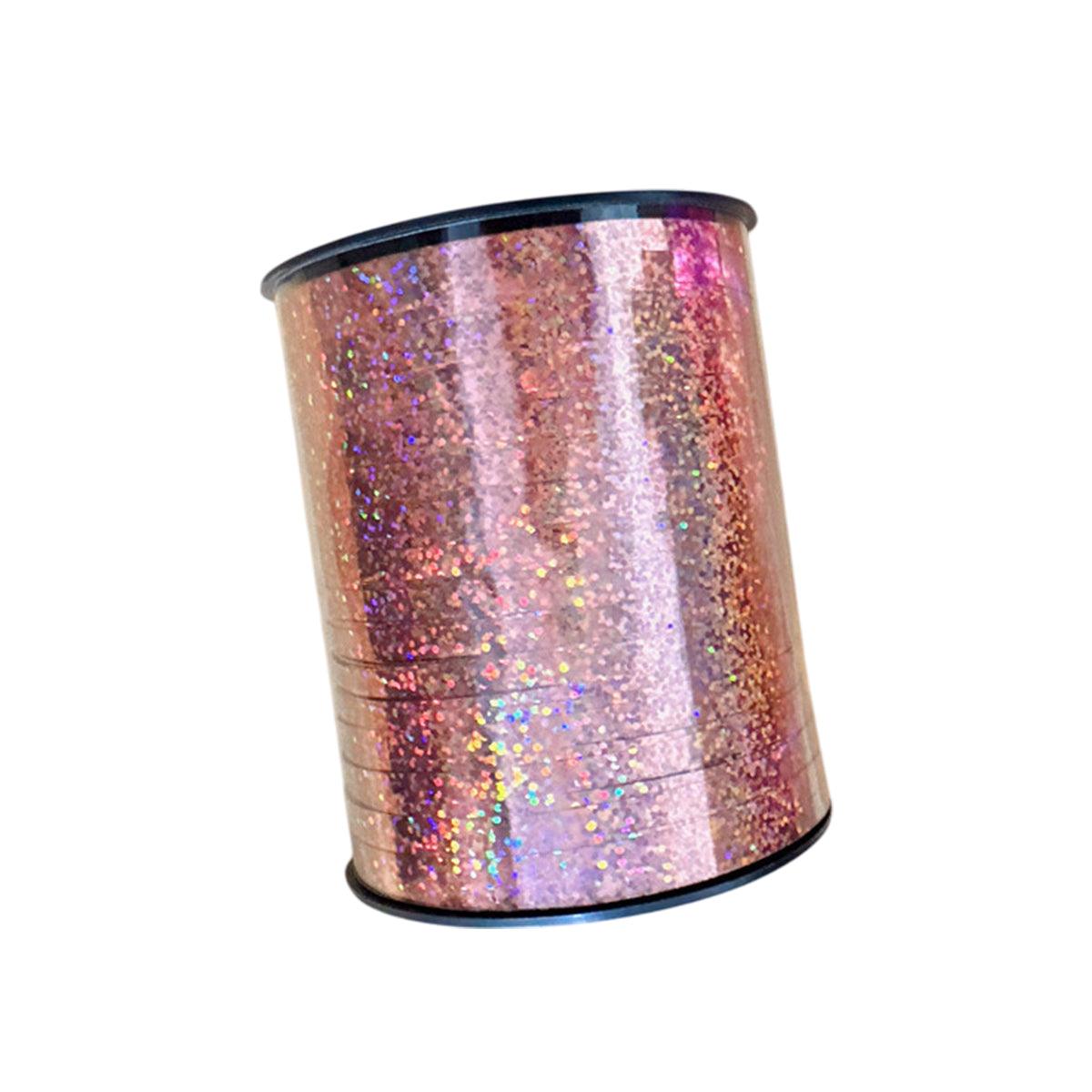 5mm Balloon Ribbon Curling Party String Gift Wrap Decoration Birthday Wedding - Bright-Silver