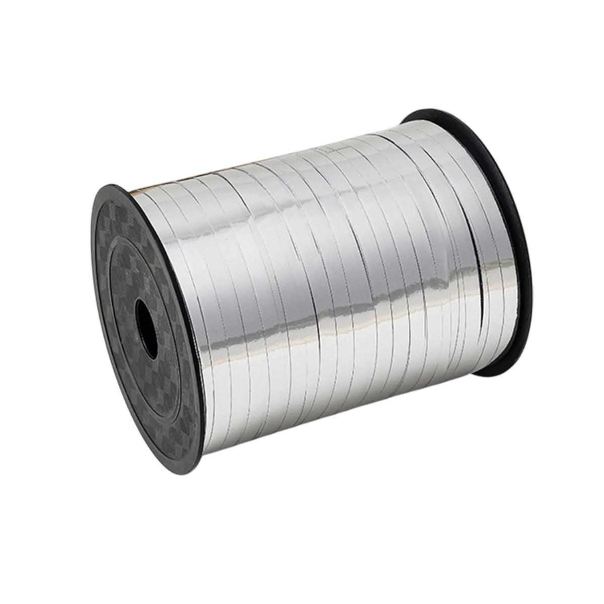 5mm Balloon Ribbon Curling Party String Gift Wrap Decoration Birthday Wedding - Laser-Silver