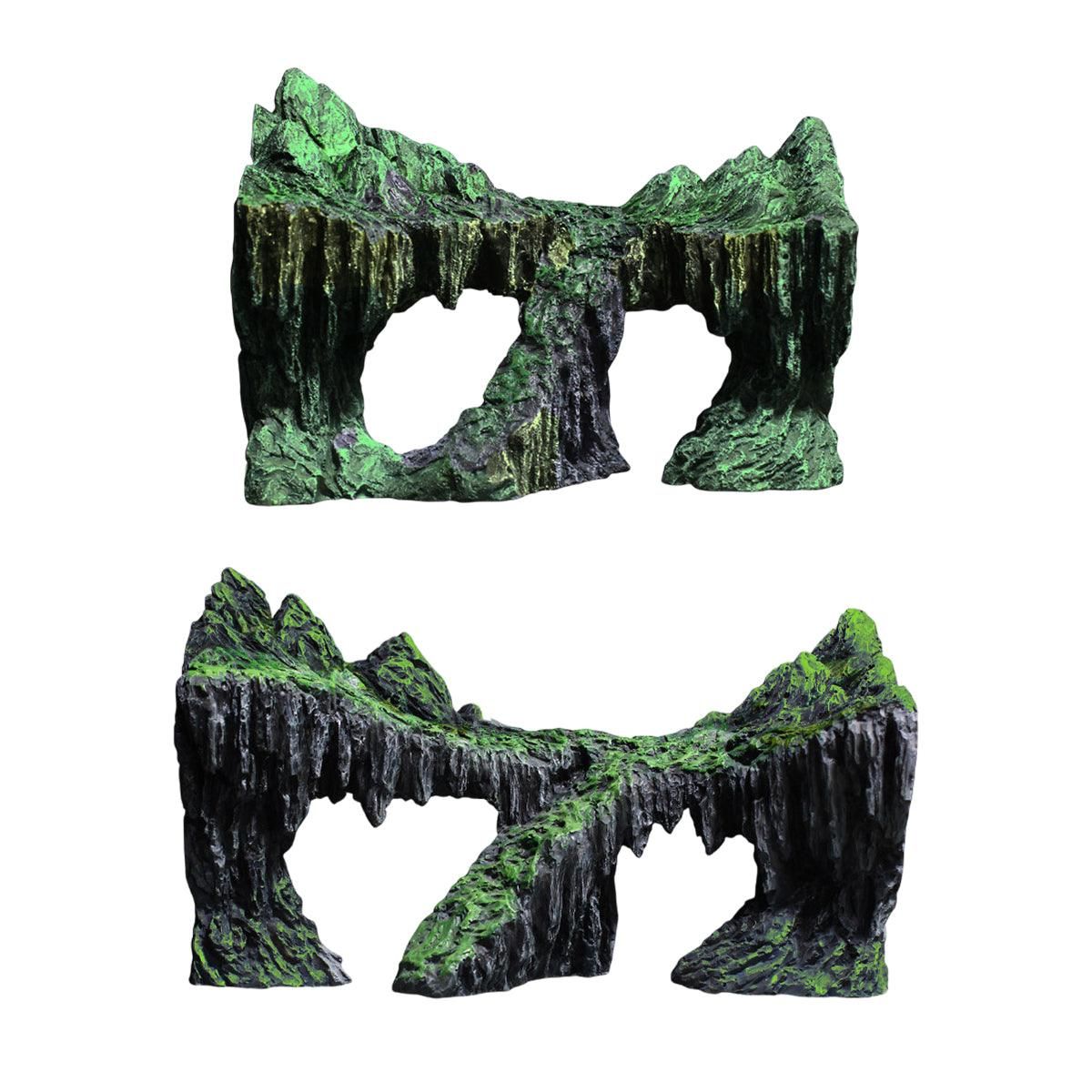Resin Decorative Ornaments for Fish Tank Aquascape Aquarium Decoration Supplies - For 20cm Fish Tank