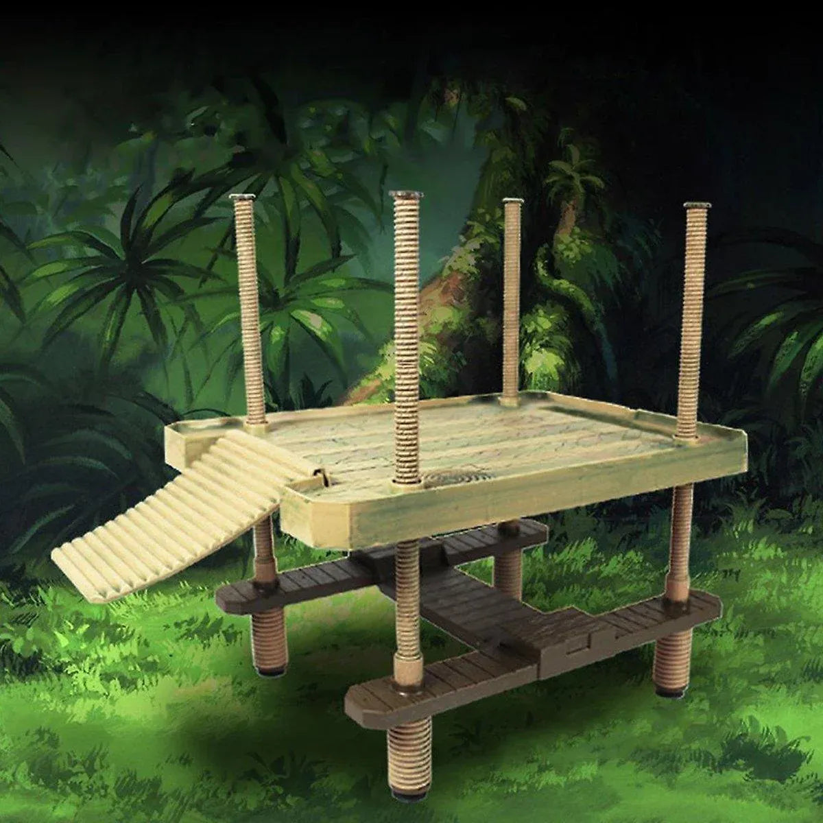 Durable Turtle Dock for Aquatic Turtles and Reptiles