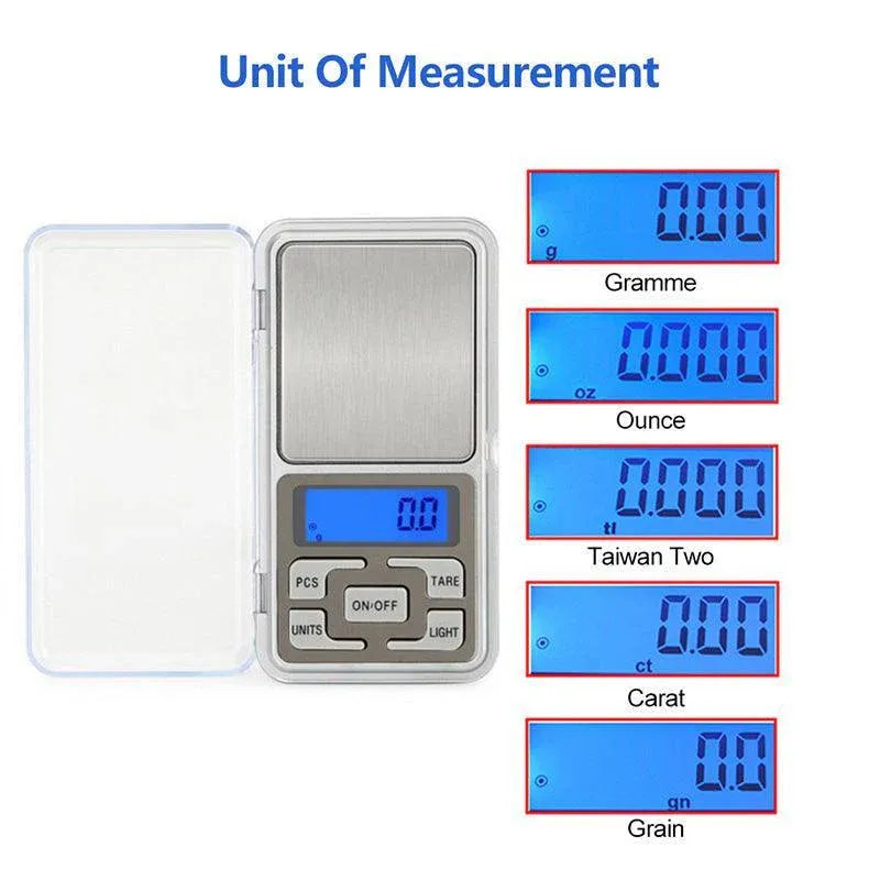 Pocket Mini Digital Kitchen Scales Jewellery Electronic Herbs - 0.01G To 200G Au