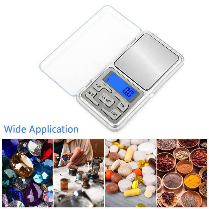 Pocket Mini Digital Kitchen Scales Jewellery Electronic Herbs - 0.01G To 200G Au