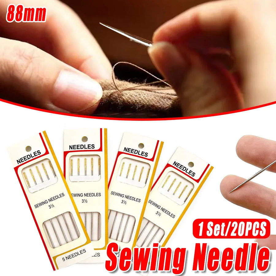 20pcs Sewing Needles Set Hand Stitching Embroidery Craft Sewing Tools Kit