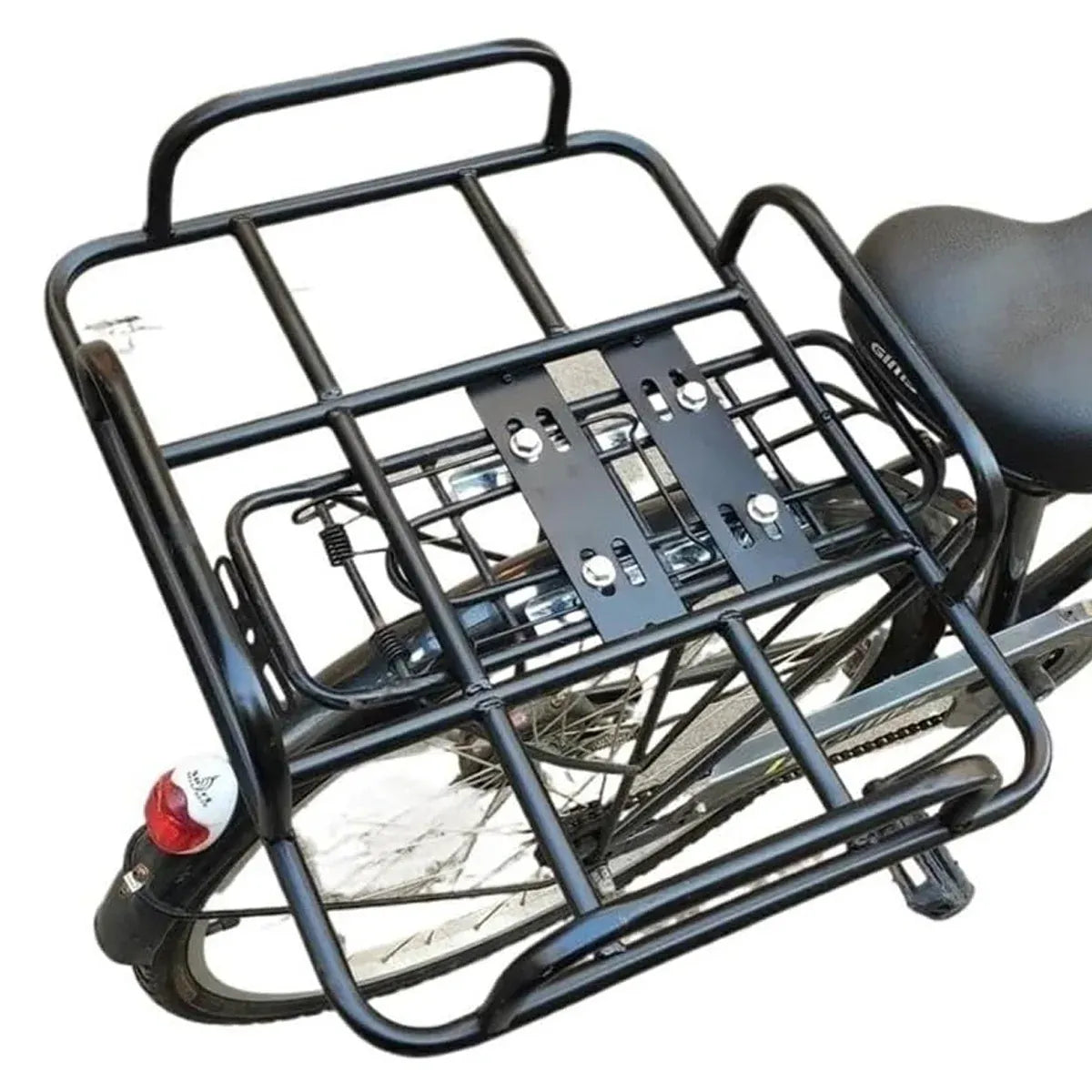 Metal Delivery Bag Rack Ebike Motorcycle Bicycle Food Rider Mount Support Frame