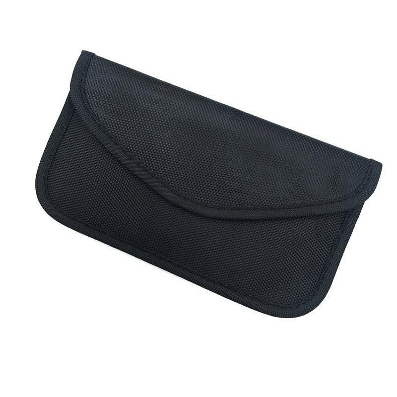 Car Key Case For Faraday Cage Fob Pouch Keyless RFID Blocking Bag - Black