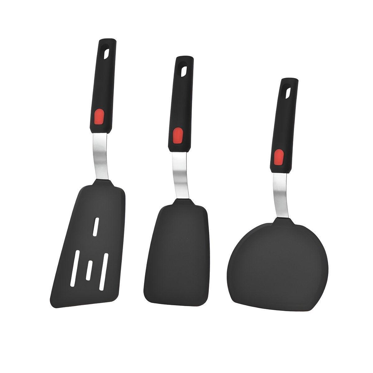 3PCS Silicone Spatula Kitchenware Silicone Cooking Spatula Kitchen Tool Set