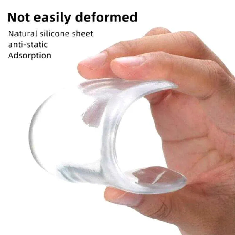 Eyelash Silicone Pad Stand Eyelash Extensions Accessories Lashes Holder Pad Au - Transparent