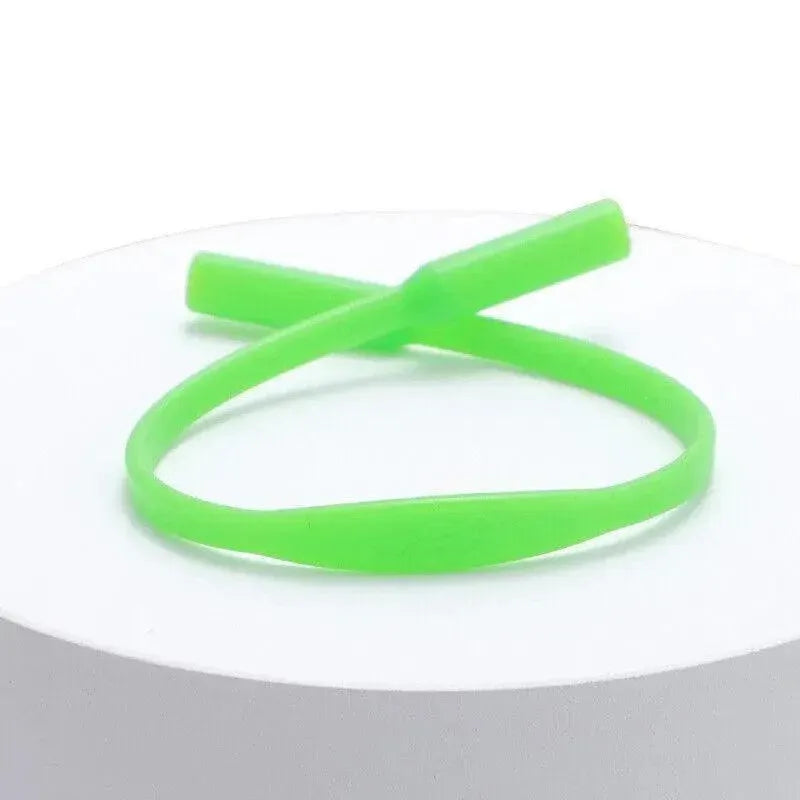 Silicone Reading Glasses Band Cord 21cm for Eyewear Stability - Green