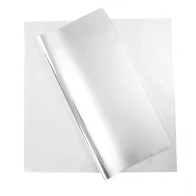 100X Clear Cellophane Wrap Rolls - 4 Sizes for Gifts & Bouquets - 100PCS-53*53CM