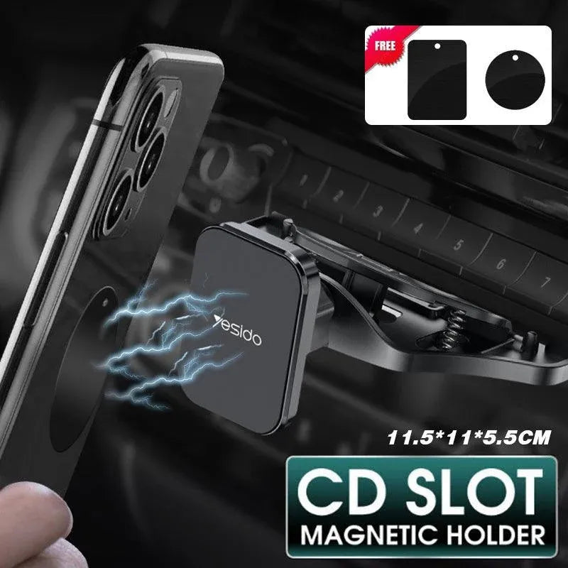 Universal Car CD Slot Phone Mount Holder Stand for Navigation and Mobile Devices