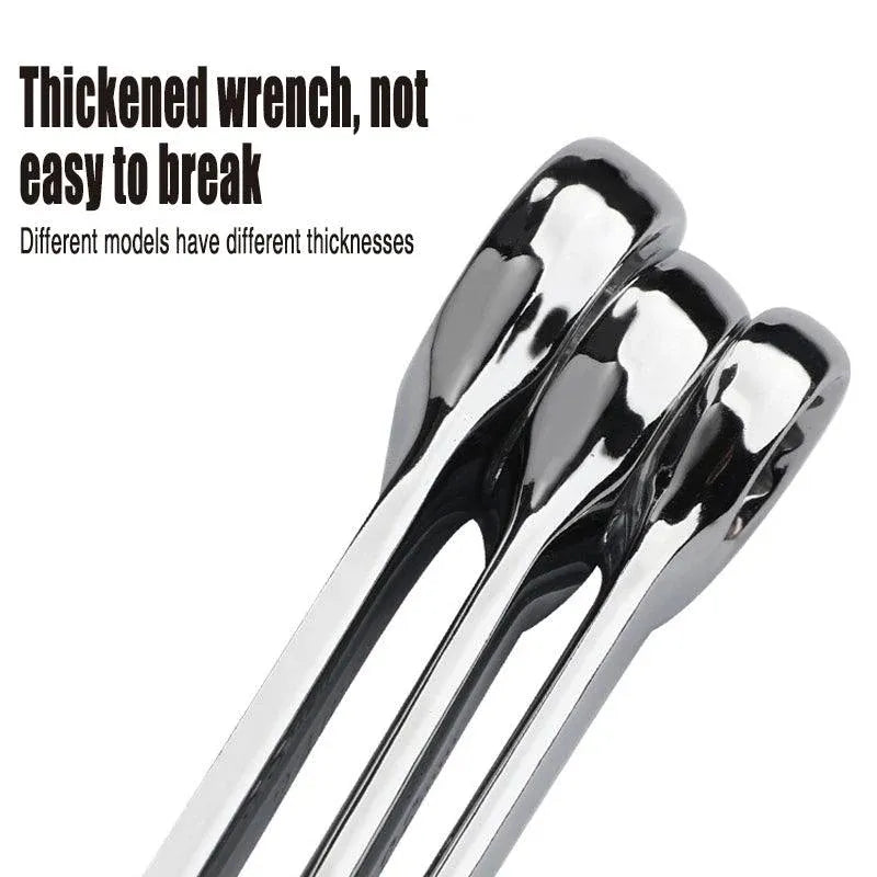 14 Piece Metric Combination Spanner Set with Roll Bag 8mm to 24mm Heavy Duty