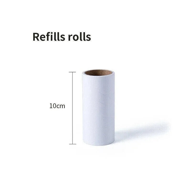 Sticky Lint Roller & 6 Refill Pet Dog Cat Hair Remover Clothes Car Dust Cleaning
