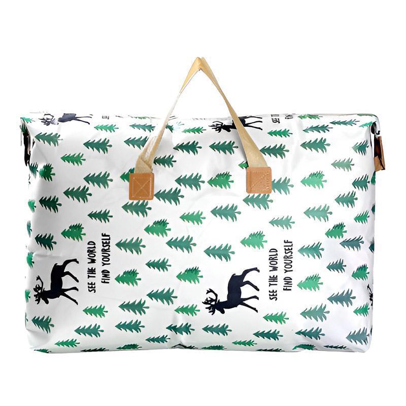Multipurpose Quilt Storage Bags Waterproof Coated Fabric 4 Sizes Available - Cow 68*17*41cm