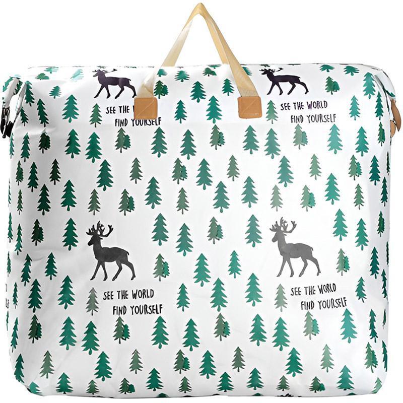 Multipurpose Quilt Storage Bags Waterproof Coated Fabric 4 Sizes Available - Cow 68*17*41cm