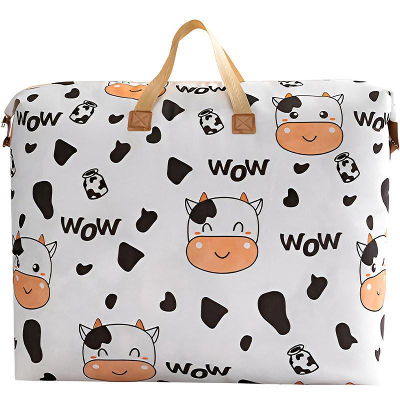 Multipurpose Quilt Storage Bags Waterproof Coated Fabric 4 Sizes Available - Cow 68*17*41cm