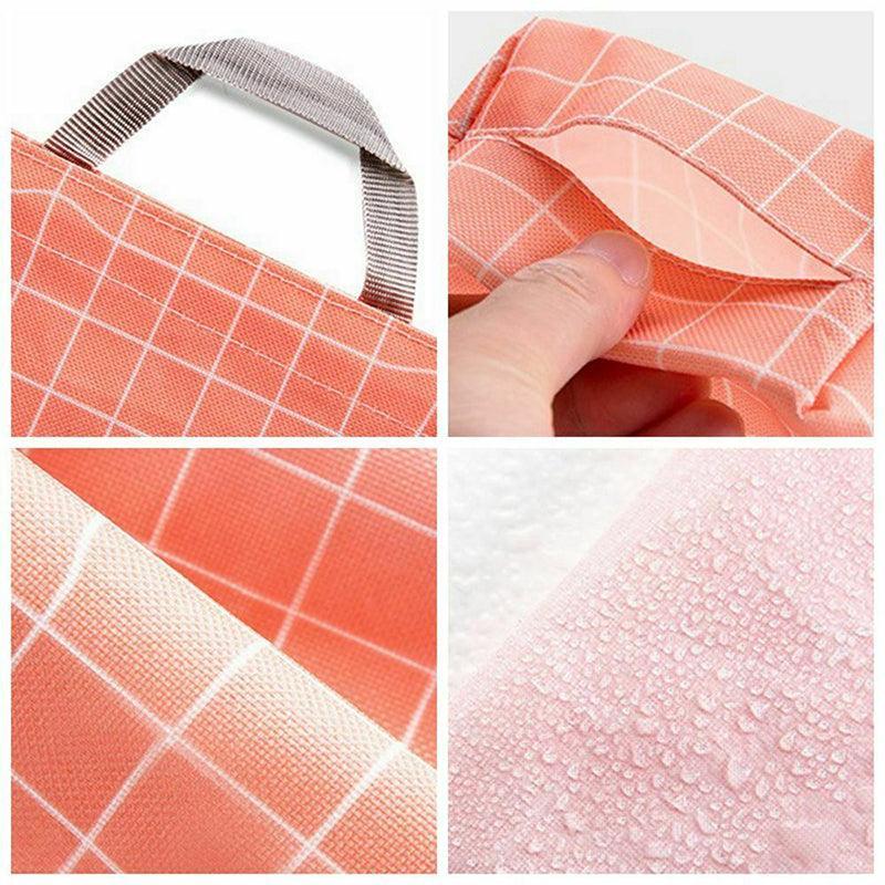 Plastic Bag Bags Hanger Organizer Storage Kitchen Trash Garbage Dispenser Holder - Red