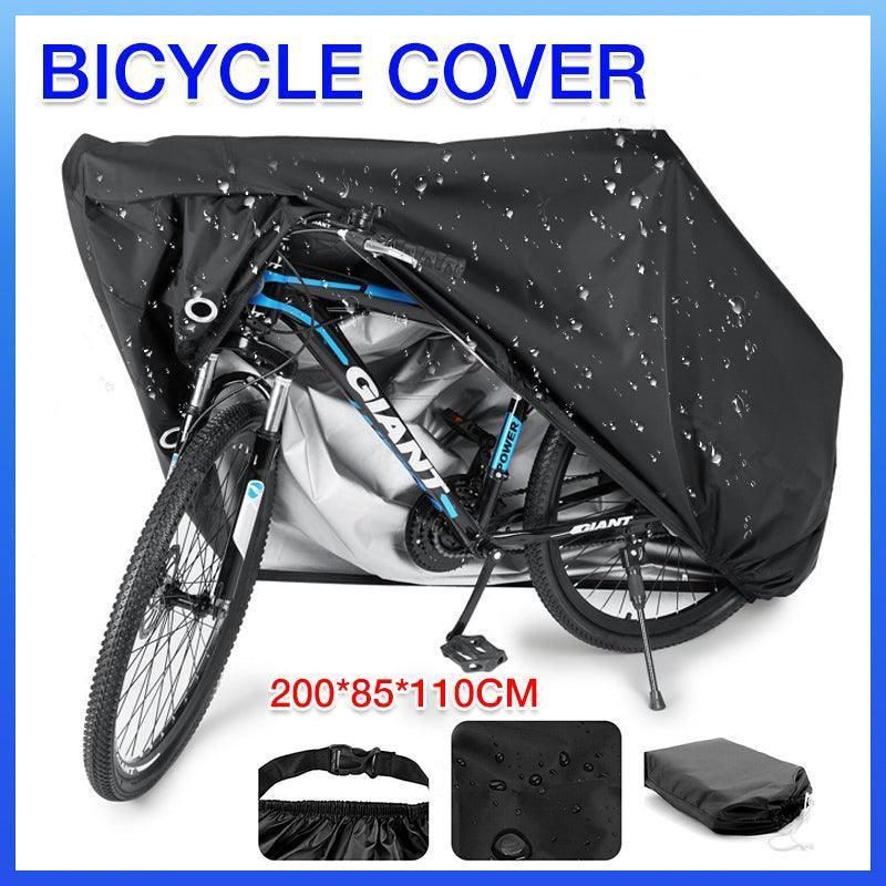Waterproof 210D Bicycle Cover with Lock Holes and UV Protection for Outdoor Storage