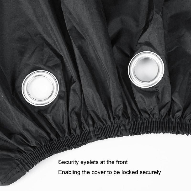 Waterproof 210D Bicycle Cover with Lock Holes and UV Protection for Outdoor Storage