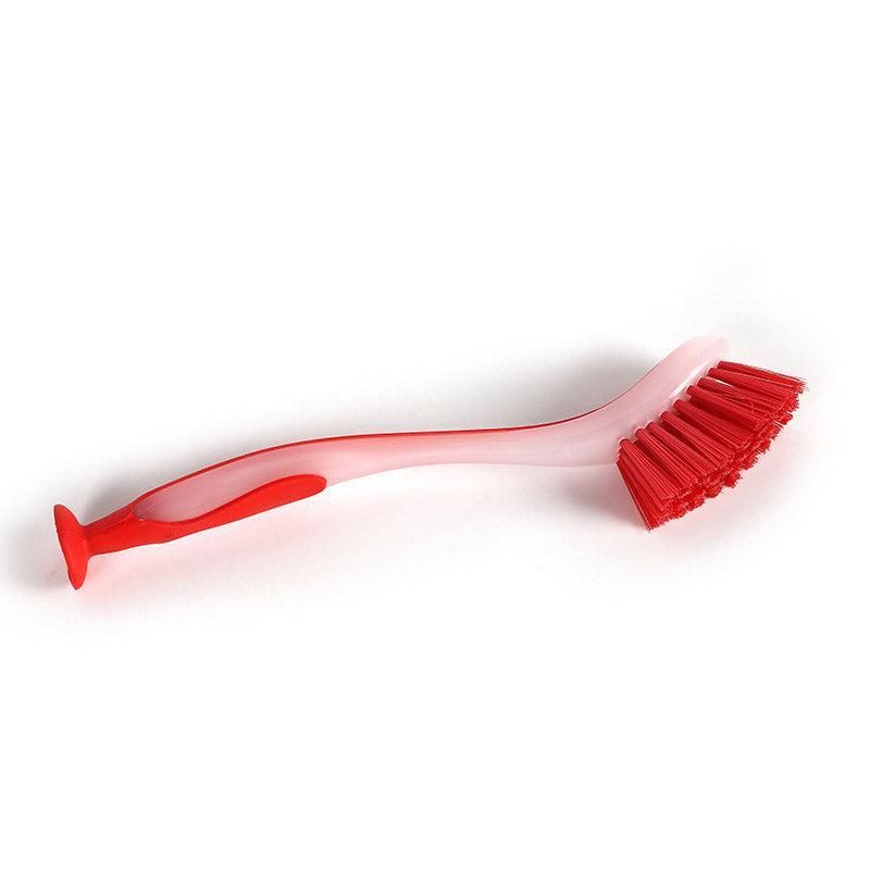Multi Functional Long Handle Cleaning Brush Vertical Suction Kitchen Brush - Blue