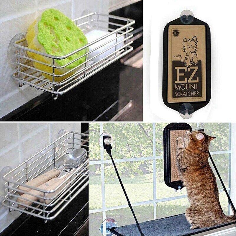 20Pcs 20/40Mm Suction Cups Caps Suckers Aquarium Fish Tank Glass Hanger Pads - 40MM