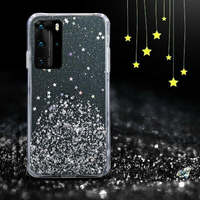 For Samsung Galaxy S20 Fe S21 Ultra S20 Shockproof Bling Glitter Soft Case Cover