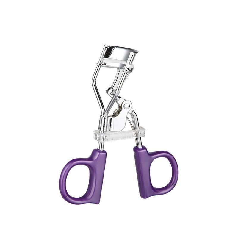 Mini Eyelash Curler with Silicone Refill Pads Make Up Tool for Women Girl Beauty