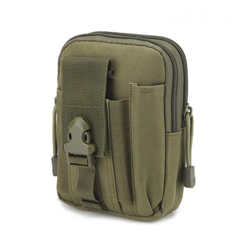 Tactical Waist Bag Utility Military Wallet Pack Belt Molle Multi Purpose Pouch - Black