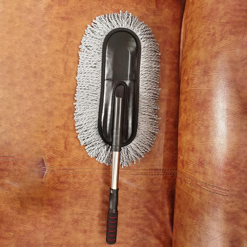 Car Wash Duster Brush Microfiber Telescopic Cleaning Tool for Vehicle Detailing