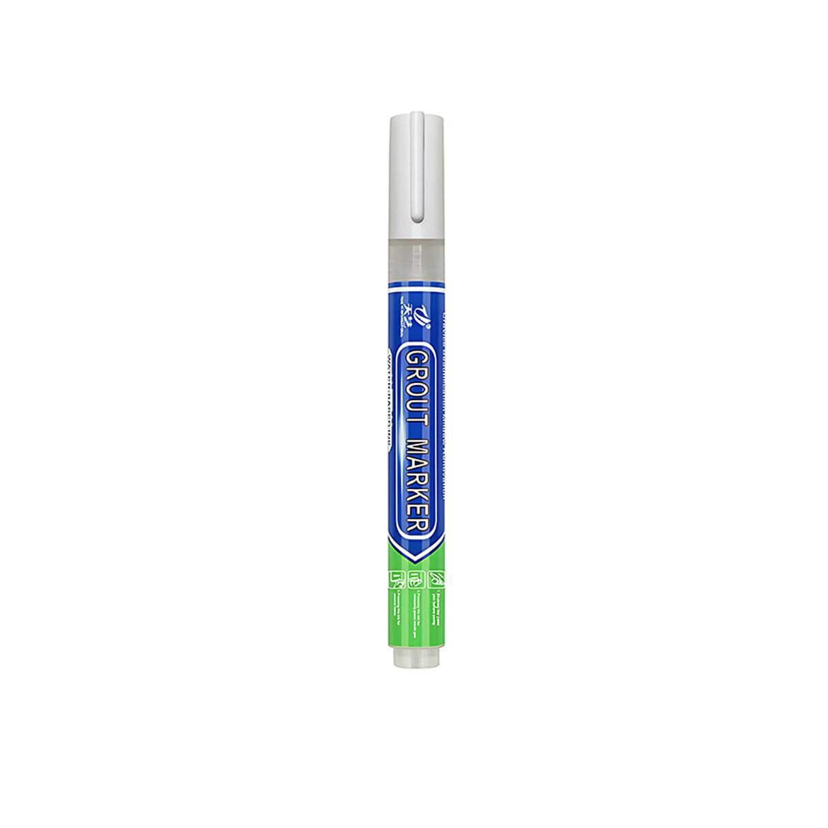 6Colours Tile Repair Pen Styling Wall Gap Grout Refresher Marker Bathroom - Black