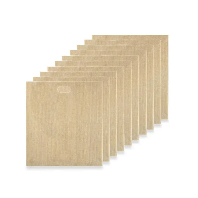 10-50Pcs Reusable Gluten-Free Toaster Bags for Sandwich Toasting - 10PCS