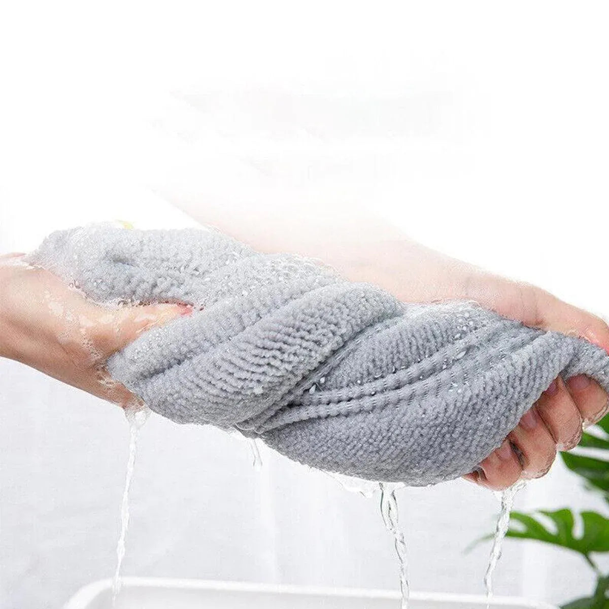 Soft Toilet Seat Bathroom Washable Warmer Cushion Mat Cover Pad Hook New Lid Au - Grey