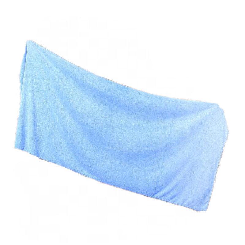 Microfiber Towel Gym Sport Footy Travel Camping Swimming Beach Bath Microfibre - Green