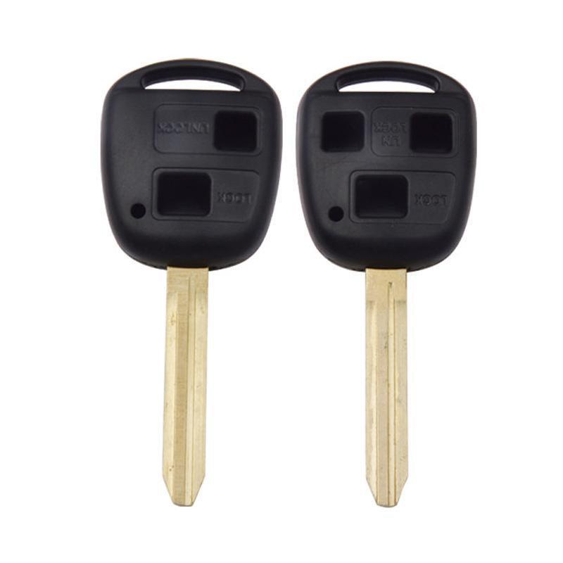 For TOYOTA Car key Remote case/shell for Prado Avensis Corolla Rav Kluger Tarago