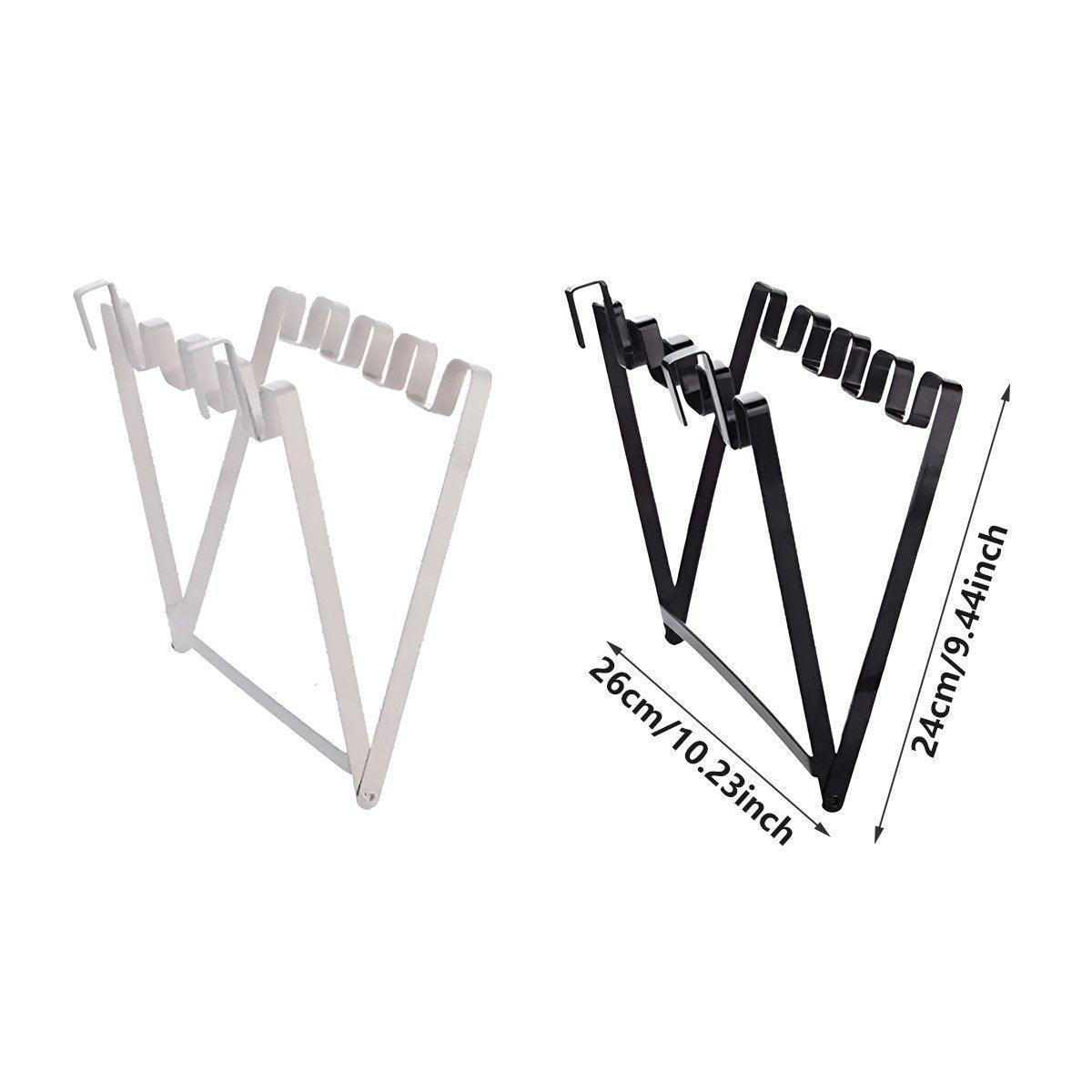 Wall Hanging Garbage Bag Shelf Hook Kitchen Storage Plastic Bag Hanger Rack Trash Bin