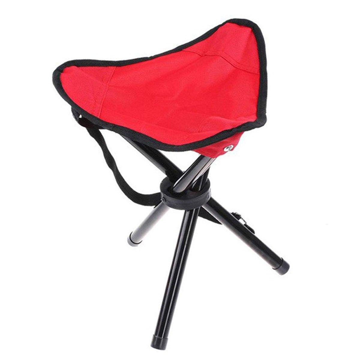 Folding Portable Beach Chair Fishing Stool Outdoor Lightweight Camping Chair - Green
